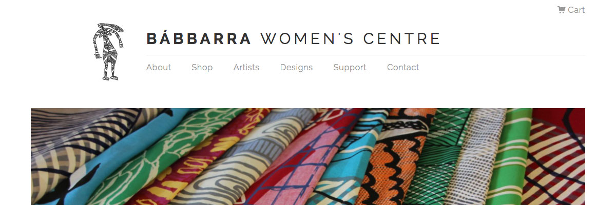 Bábbarra Women's Centre website