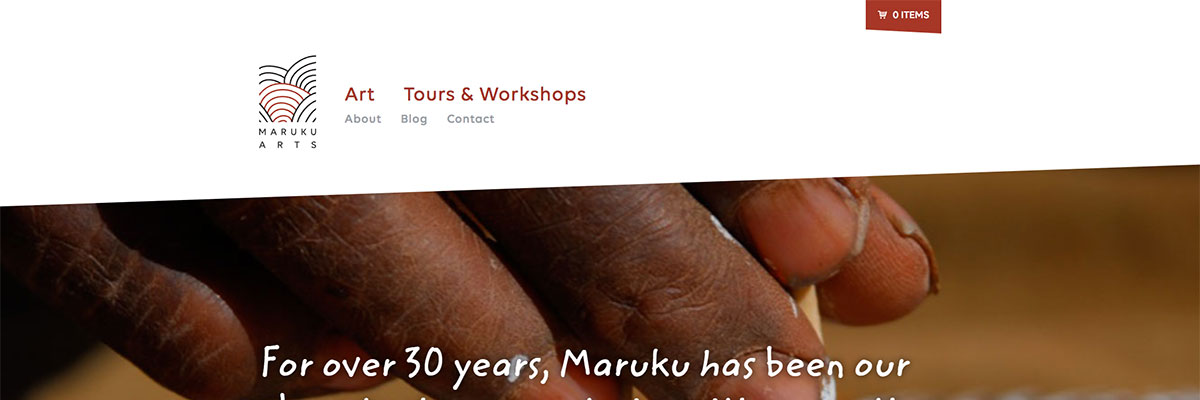 Maruku Arts website