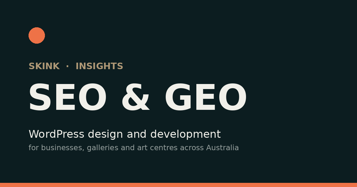 Skink Insights - SEO and GEO